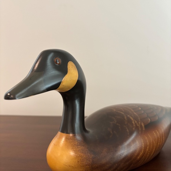 Vintage Hand-carved Duck 12" - Picture 5 of 12